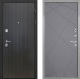 Входная металлическая Дверь Интекрон (INTECRON) Гектор ФЛ-295 Лучи-М Графит софт в Пущино