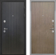 Входная металлическая Дверь Интекрон (INTECRON) Гектор ФЛ-295 Гладкая шпон Венге коричневый в Пущино