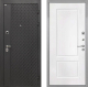 Входная металлическая Дверь Интекрон (INTECRON) Олимпия Black 4К КВ-2 Белый матовый в Пущино