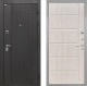 Входная металлическая Дверь Интекрон (INTECRON) Олимпия Black 4К ФЛ-102 Сосна белая в Пущино
