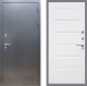Входная металлическая Дверь Рекс (REX) 11 Сити Белый ясень в Пущино