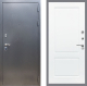 Входная металлическая Дверь Рекс (REX) 11 FL-117 Силк Сноу в Пущино