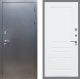 Входная металлическая Дверь Рекс (REX) 11 FL-243 Силк Сноу в Пущино