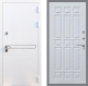 Входная металлическая Дверь Рекс (REX) 27 FL-33 Белый ясень в Пущино