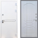 Входная металлическая Дверь Рекс (REX) 27 FL-128 Сандал белый в Пущино