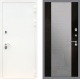 Входная металлическая Дверь Рекс (REX) 5 Белая Шагрень СБ-16 Зеркало Венге в Пущино