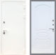 Дверь Рекс (REX) 5 Белая Шагрень FL-128 Белый ясень в Пущино