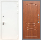 Дверь Рекс (REX) 5 Белая Шагрень FL-128 Морёная берёза в Пущино