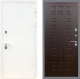 Входная металлическая Дверь Рекс (REX) 5 Белая Шагрень FL-183 Венге в Пущино