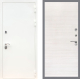 Входная металлическая Дверь Рекс (REX) 5 Белая Шагрень GL Акация в Пущино