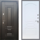 Входная металлическая Дверь Рекс (REX) 9 FL-128 Белый ясень в Пущино