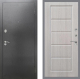 Входная металлическая Дверь Рекс (REX) 2А Серебро Антик FL-39 Беленый дуб в Пущино