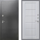 Входная металлическая Дверь Рекс (REX) 2А Серебро Антик FL-39 Сандал белый в Пущино