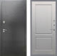 Дверь Рекс (REX) 2А Серебро Антик FL-117 Грей софт в Пущино