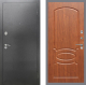 Входная металлическая Дверь Рекс (REX) 2А Серебро Антик FL-128 Морёная берёза в Пущино