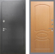 Входная металлическая Дверь Рекс (REX) 2А Серебро Антик FL-128 Дуб в Пущино