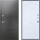 Входная металлическая Дверь Рекс (REX) 2А Серебро Антик FL-128 Силк Сноу в Пущино