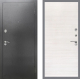 Входная металлическая Дверь Рекс (REX) 2А Серебро Антик GL Акация в Пущино