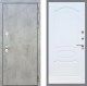 Входная металлическая Дверь Рекс (REX) 22 FL-128 Белый ясень в Пущино