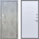 Входная металлическая Дверь Рекс (REX) 22 FL-289 Белый ясень в Пущино