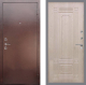 Входная металлическая Дверь Рекс (REX) 1 FL-2 Беленый дуб в Пущино
