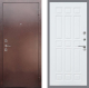 Входная металлическая Дверь Рекс (REX) 1 FL-33 Силк Сноу в Пущино