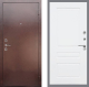 Входная металлическая Дверь Рекс (REX) 1 FL-243 Силк Сноу в Пущино