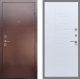 Входная металлическая Дверь Рекс (REX) 1 FL-289 Белый ясень в Пущино