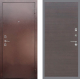 Входная металлическая Дверь Рекс (REX) 1 GL венге поперечный в Пущино