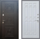 Входная металлическая Дверь Рекс (REX) 10 FL-33 Белый ясень в Пущино