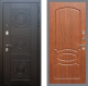 Входная металлическая Дверь Рекс (REX) 10 FL-128 Морёная берёза в Пущино