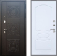 Входная металлическая Дверь Рекс (REX) 10 FL-128 Силк Сноу в Пущино