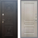 Входная металлическая Дверь Рекс (REX) 10 FL-243 Беленый дуб в Пущино