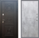 Входная металлическая Дверь Рекс (REX) 10 FL-290 Бетон светлый в Пущино
