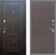 Входная металлическая Дверь Рекс (REX) 10 GL венге поперечный в Пущино