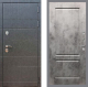 Входная металлическая Дверь Рекс (REX) 21 FL-117 Бетон темный в Пущино