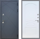 Входная металлическая Дверь Рекс (REX) 13 Силк Титан FL-128 Белый ясень в Пущино