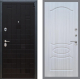 Входная металлическая Дверь Рекс (REX) 12 FL-128 Сандал белый в Пущино