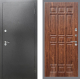 Входная металлическая Дверь Рекс (REX) Сити FL-33 орех тисненый в Пущино