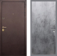 Входная металлическая Дверь Рекс (REX) Лайт 3К FL-290 Бетон темный в Пущино