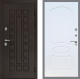 Входная металлическая Дверь Рекс (REX) Сенатор 3К FL-128 Белый ясень в Пущино