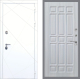 Входная металлическая Дверь Рекс (REX) 13 Силк Сноу FL-33 Сандал белый в Пущино