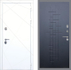 Входная металлическая Дверь Рекс (REX) 13 Силк Сноу FL-289 Ясень черный в Пущино