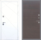 Входная металлическая Дверь Рекс (REX) 13 Силк Сноу GL венге поперечный в Пущино