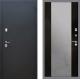 Входная металлическая Дверь Рекс (REX) 5 Черный Муар СБ-16 Зеркало Венге в Пущино