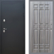 Входная металлическая Дверь Рекс (REX) 5 Черный Муар FL-33 Сандал грей в Пущино
