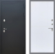 Входная металлическая Дверь Рекс (REX) 5 Черный Муар FL-290 Силк Сноу в Пущино