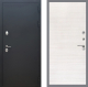 Входная металлическая Дверь Рекс (REX) 5 Черный Муар GL Акация в Пущино
