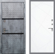 Входная металлическая Дверь Рекс (REX) 15 Бетон Темный FL-291 Силк Сноу в Пущино