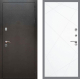 Входная металлическая Дверь Рекс (REX) 5 Серебро Антик FL-291 Силк Сноу в Пущино